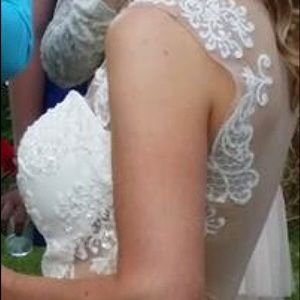 David’s Bridal wedding dress